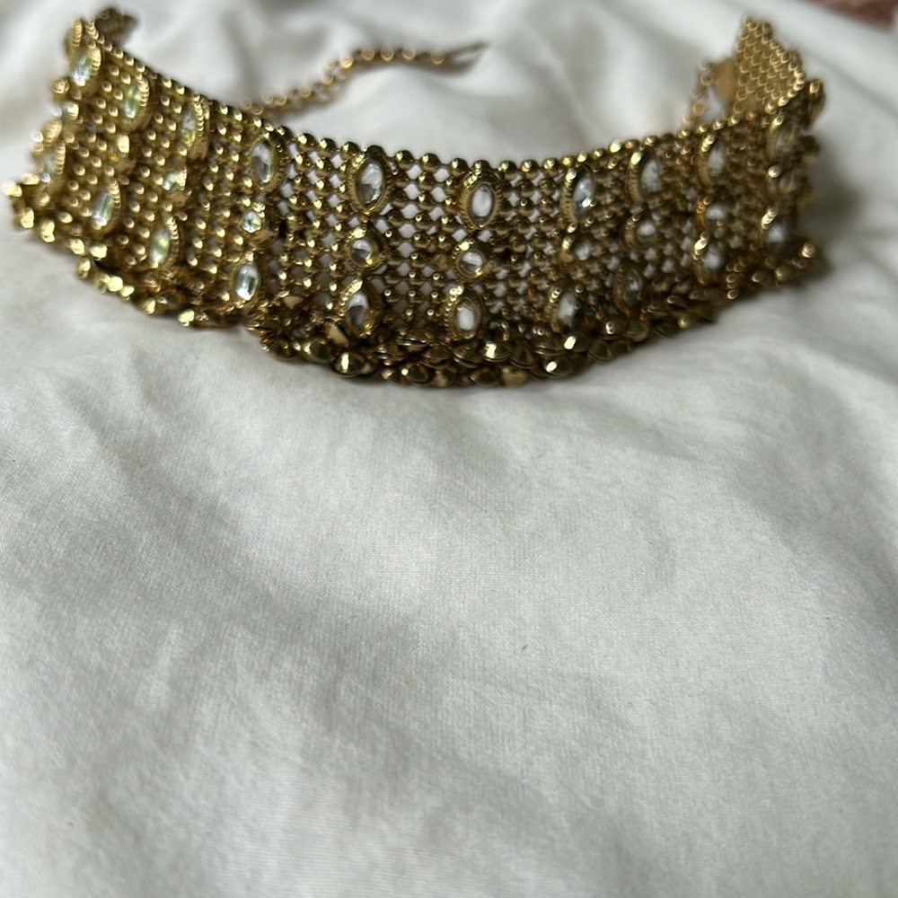 Free people gold choker